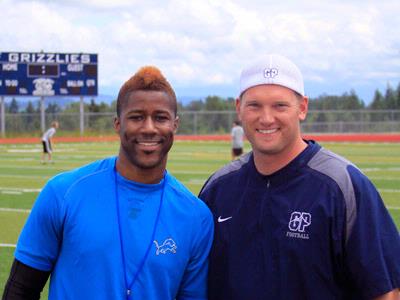 Former Viking Nate Burleson offers heartfelt support for Blair